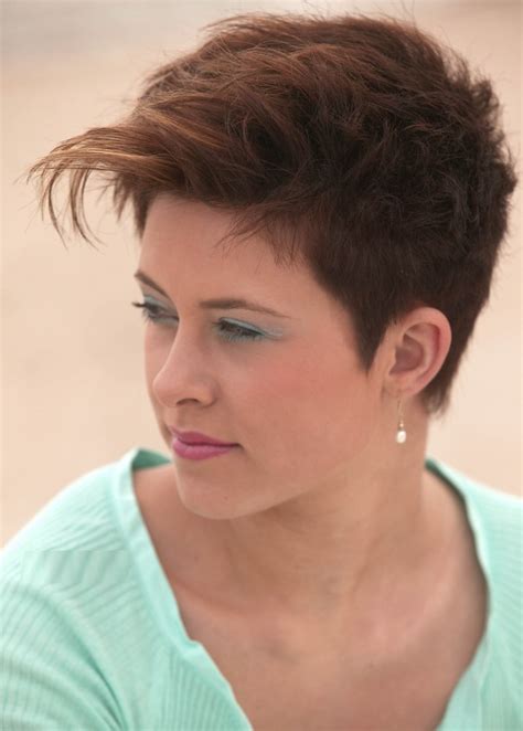 tapered women's haircut